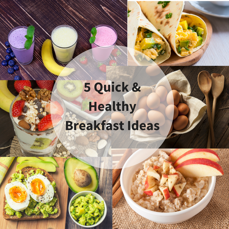 5 breakfast ideas cover pic | Cook Learn Grow